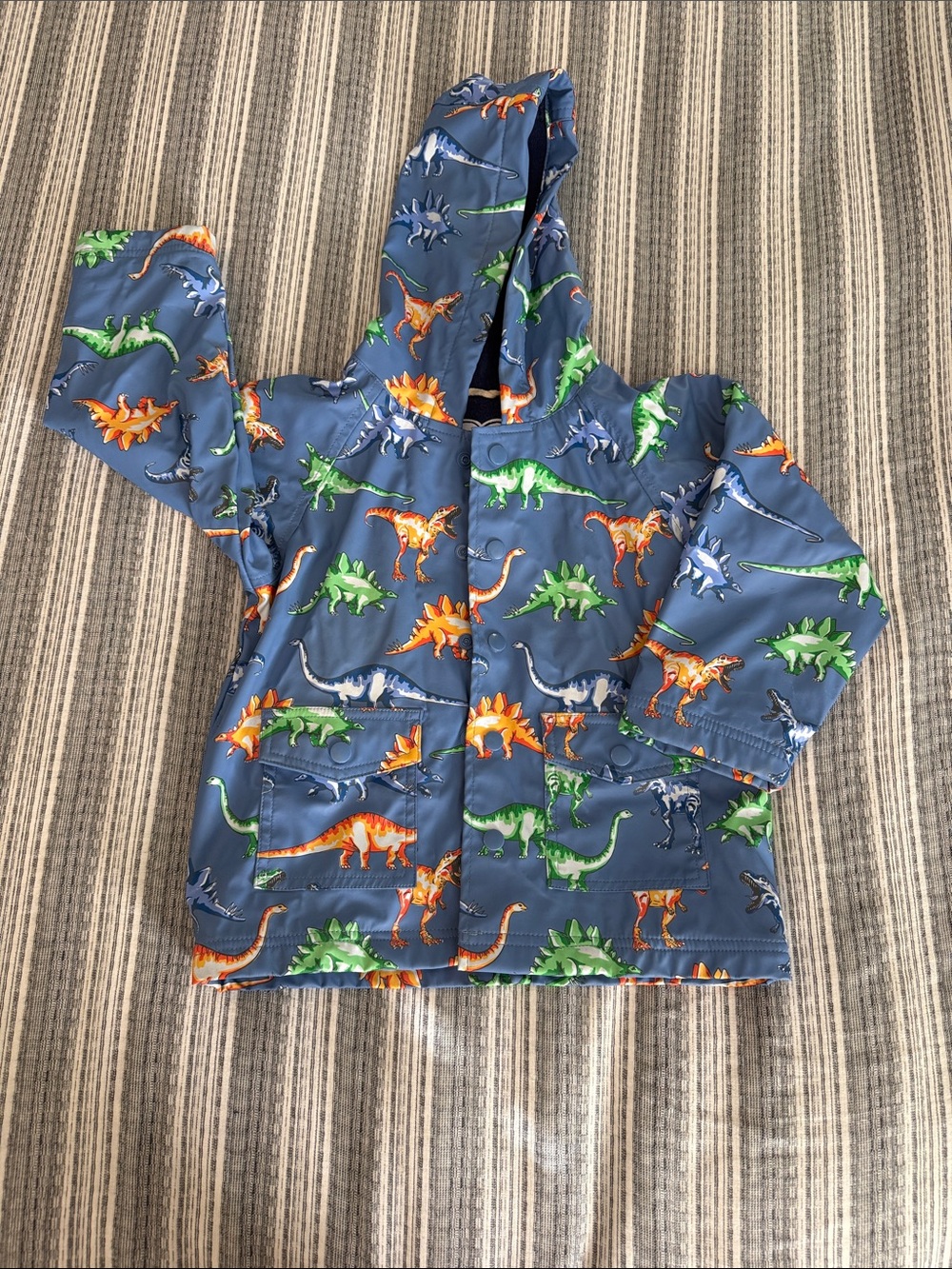 Pottery Barn Kids/Hatley Dino rain coat. Size 3